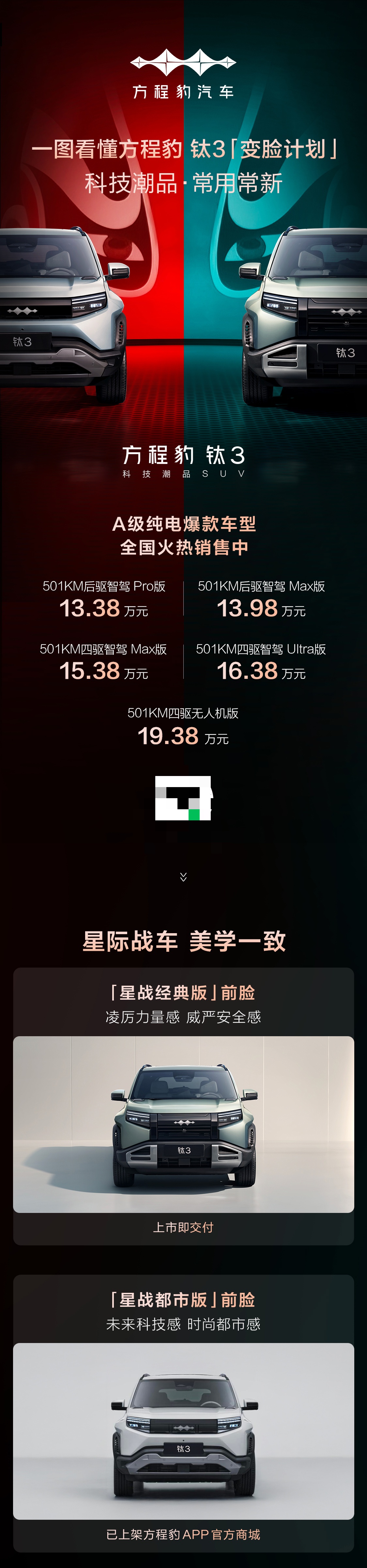 比亚迪方程豹钛