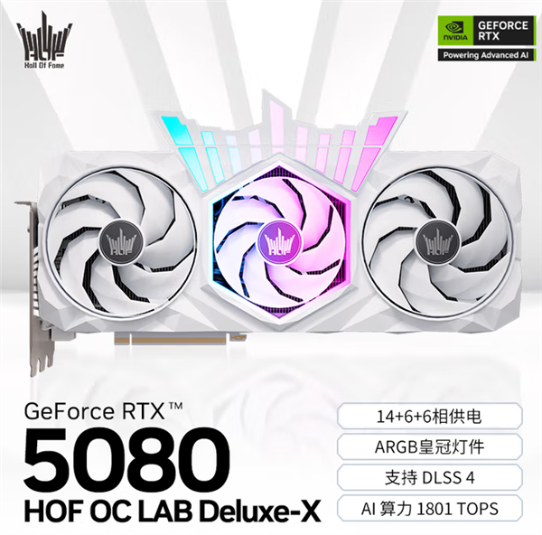 影驰名人堂RTX