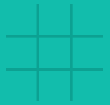 井字棋棋盘示例