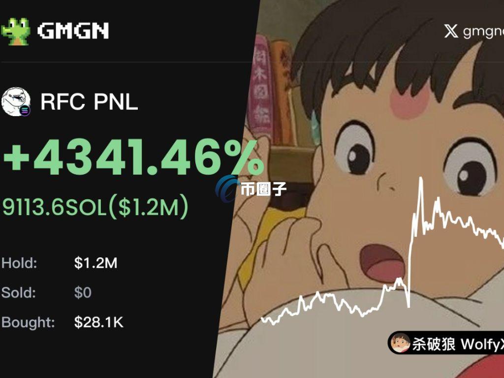 Meme币RFC逆势市值破一亿美元！KOL分享交易该币种的心路历程