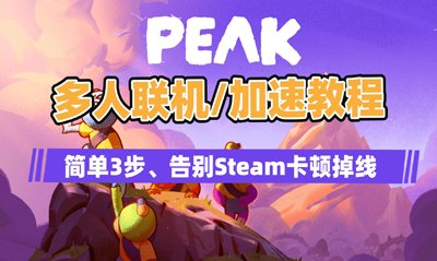 3步搞定PEAK加速:Steam联机零卡顿完整教程