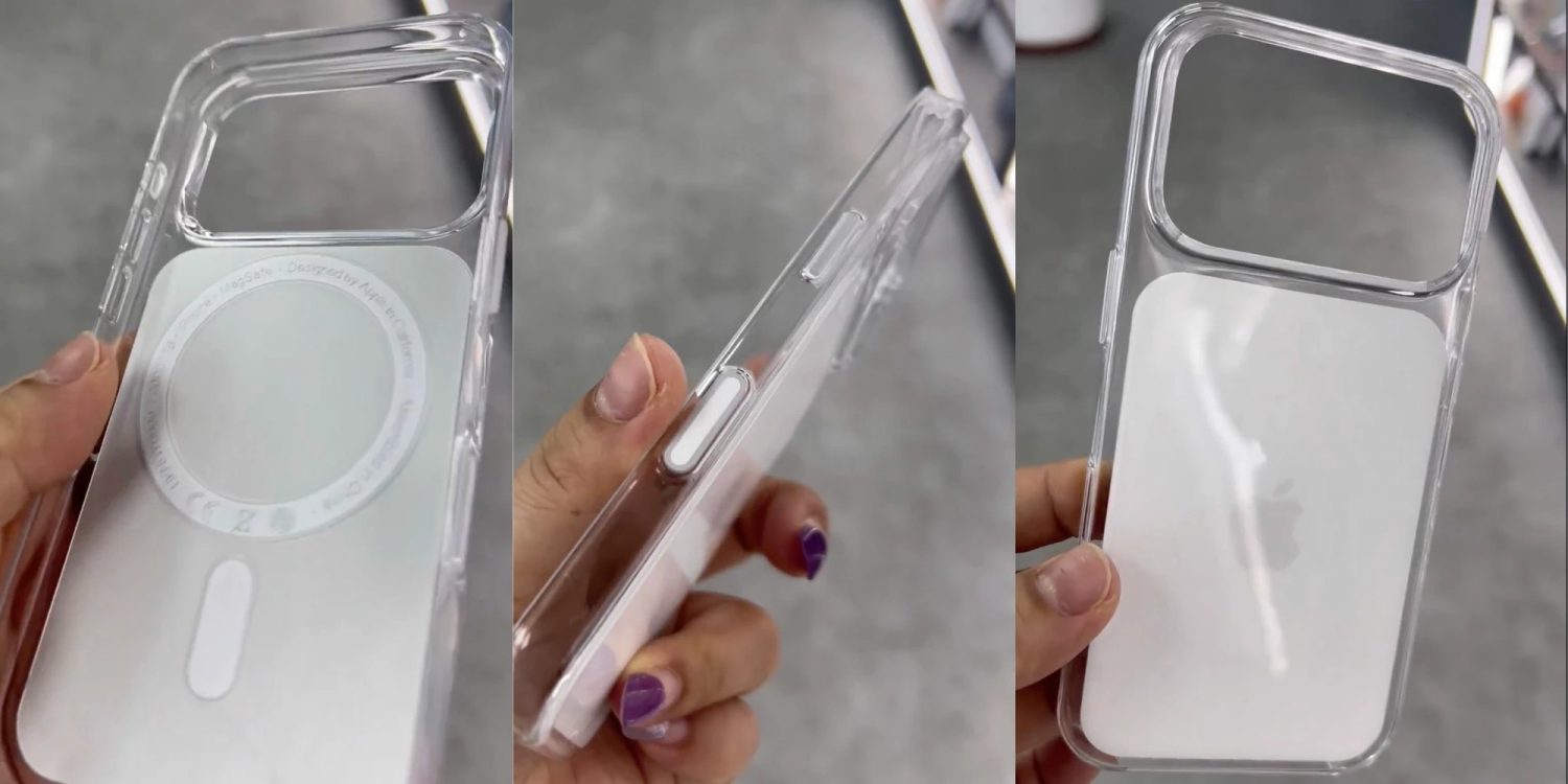 iPhone17 Pro透明手机壳被曝存在大面积白色设计异常