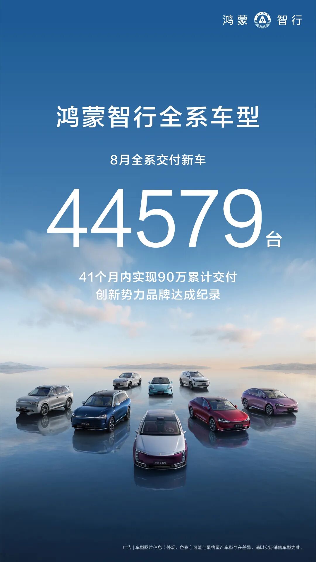 华为鸿蒙智行车系8月均价38万，5大系列十款车型覆盖全面