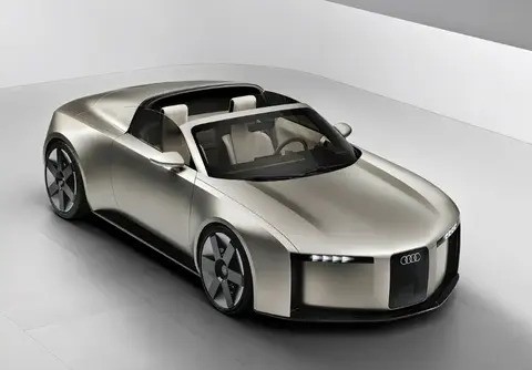 奥迪Concept C纯电跑车2025年慕尼黑车展首发,双座设计惊艳亮相