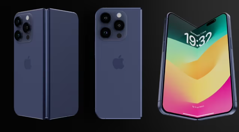 折叠屏iPhone最新概念图曝光，苹果或入局柔性屏市场