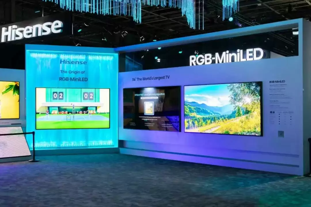 海信 RGB-Mini LED 技术升级：发光亮度提升 120%，U7S Pro 电视全球首秀