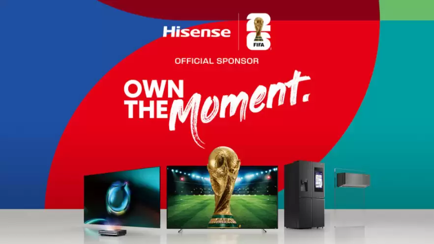 海信宣布成为 2026 年世界杯全球官方赞助商,展示 RGB-Mini LED 技术