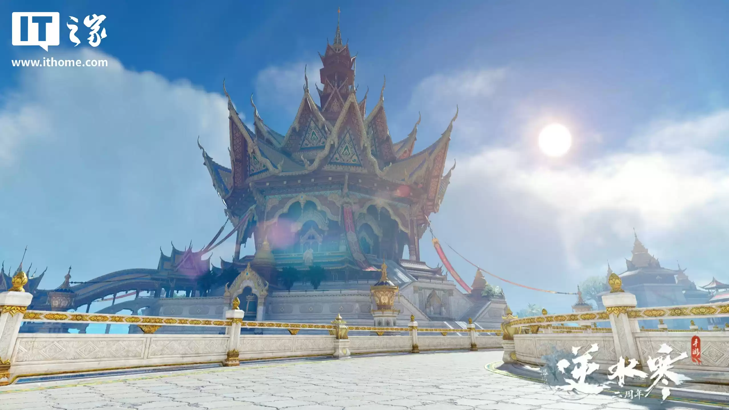 【IT之家评测室】逆水寒 PC 桌面版全景光追二次体验:光影更细腻,草木会“呼吸”