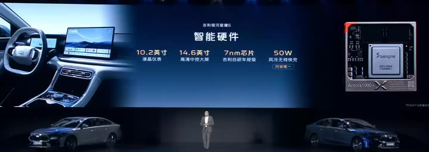 吉利银河星耀 6 电混家轿首秀:目标“国民神车”,“2L 级全球最低油耗”