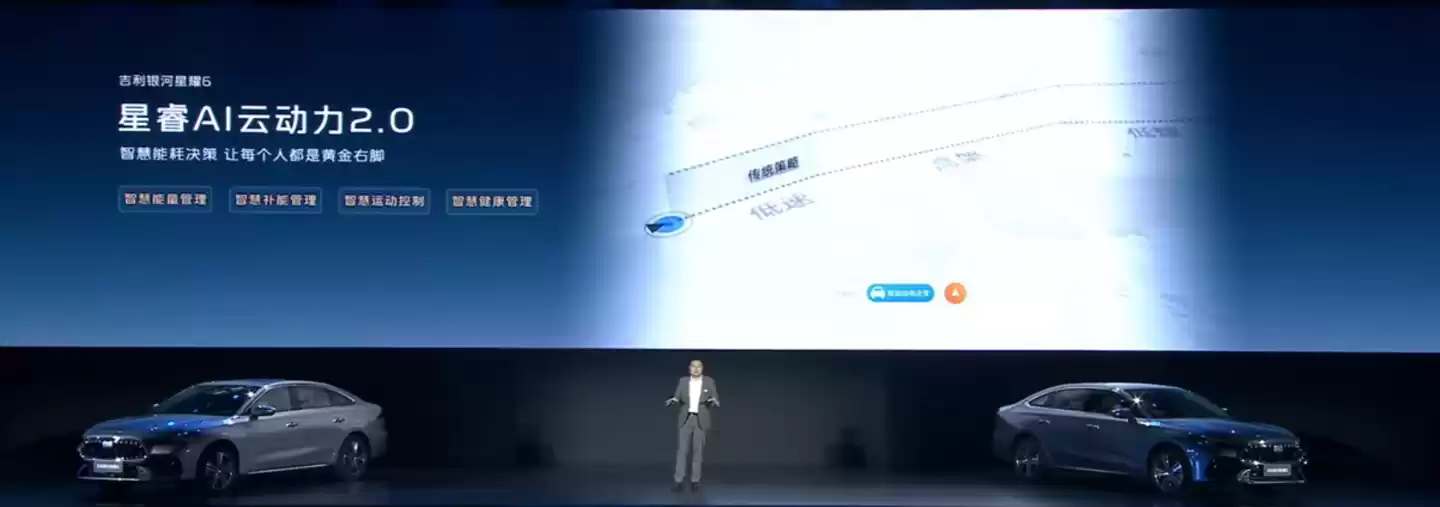 吉利银河星耀 6 电混家轿首秀:目标“国民神车”,“2L 级全球最低油耗”