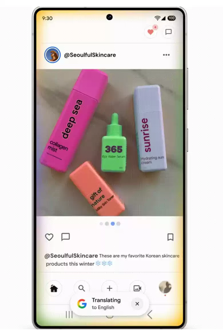 遇外语图片不再懵圈,谷歌为 Pixel 手机“即圈搜索”功能新增实时翻译