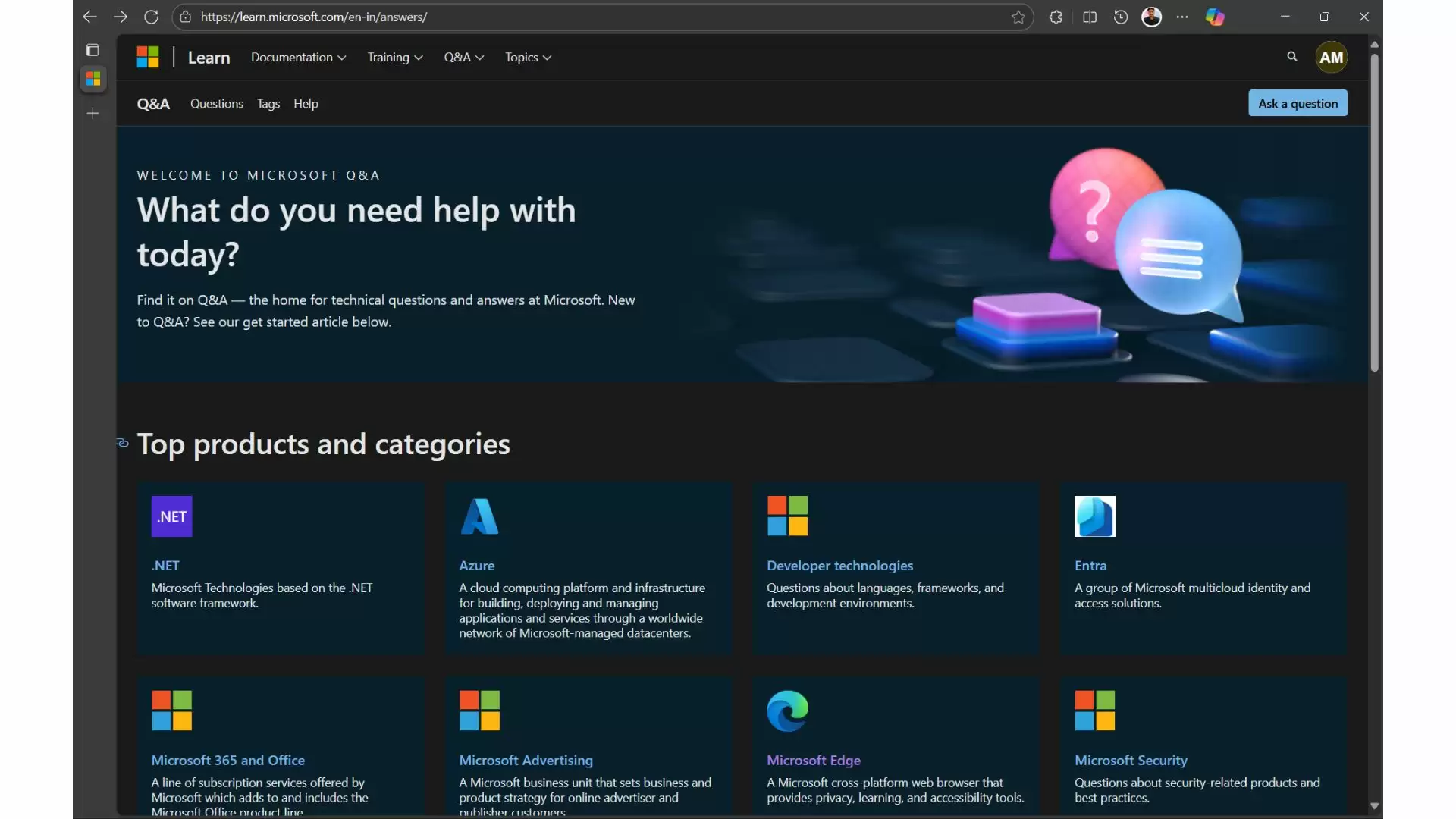 微软 16 年历史 Answers 论坛退出舞台：域名正式跳转，全面迁移至 Learn Q&A 平台