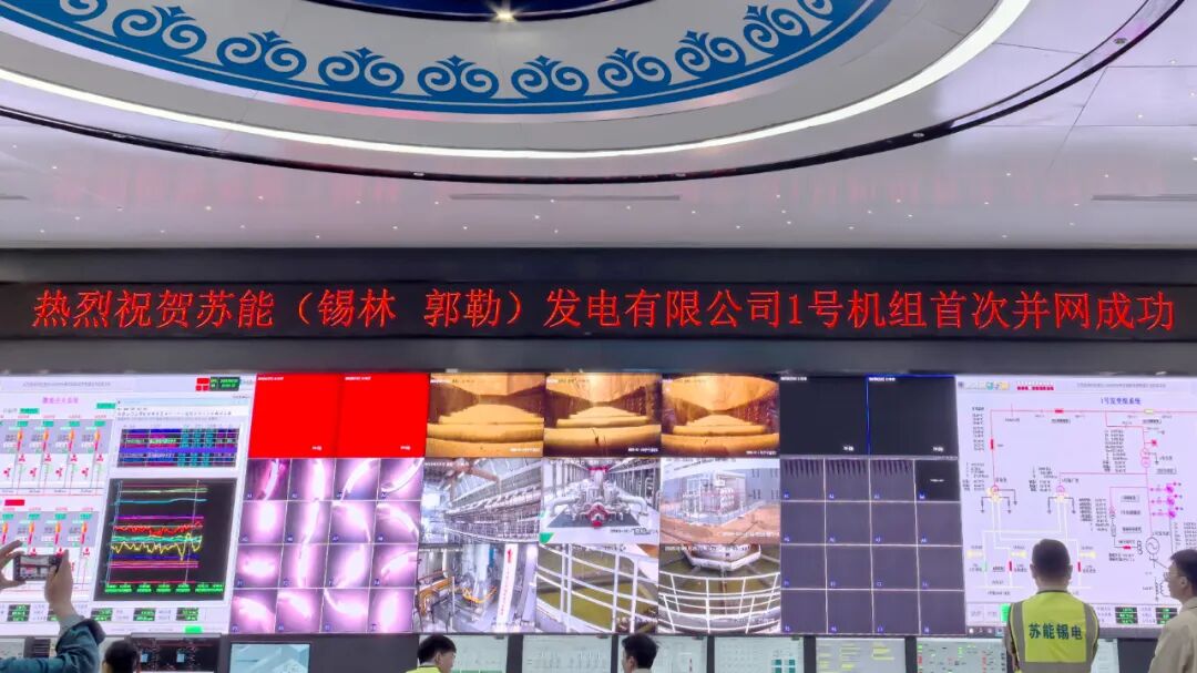 国内首台百万级褐煤发电机组并网运行，技术创新引领全球示范