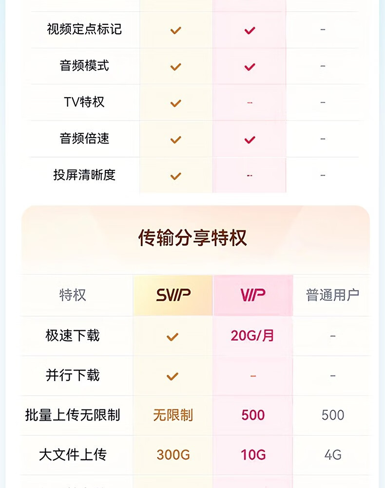 仅限今日：百度网盘 SVIP 会员 13 个月 189 元 5.8 折再发车