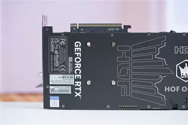 最强非公版！影驰RTX 5070 Ti HOF OC LAB黑魂X显卡图赏