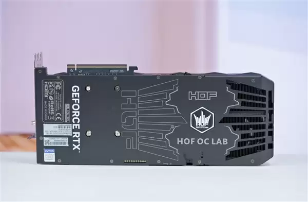 最强非公版！影驰RTX 5070 Ti HOF OC LAB黑魂X显卡图赏