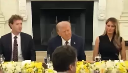 特朗普在白宫宴请20多位科技巨头:上菜前挨个问掏多少钱