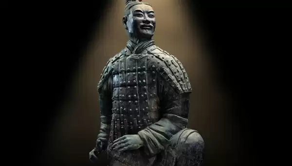 《寻秦记》成真:一兵马俑“撞脸”林峯