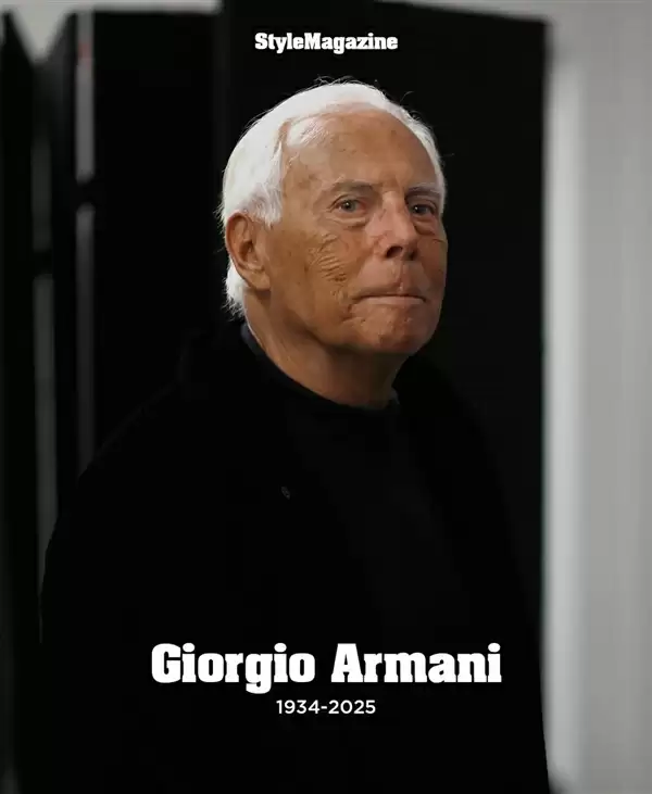 传奇时装设计师乔治·阿玛尼去世 百亿财富无子女继承