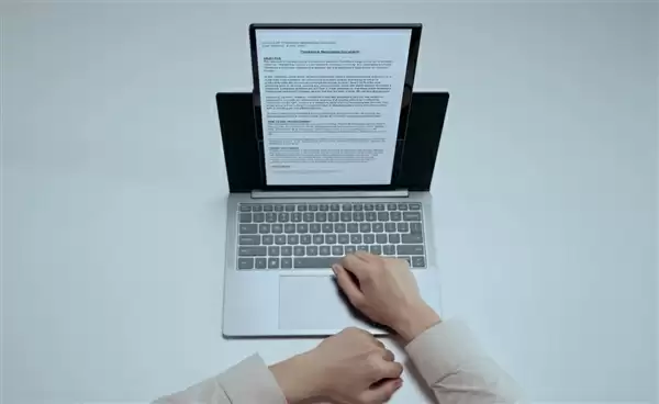 笔记本屏幕站起来了:全球首款垂直旋转PC发布!来自联想