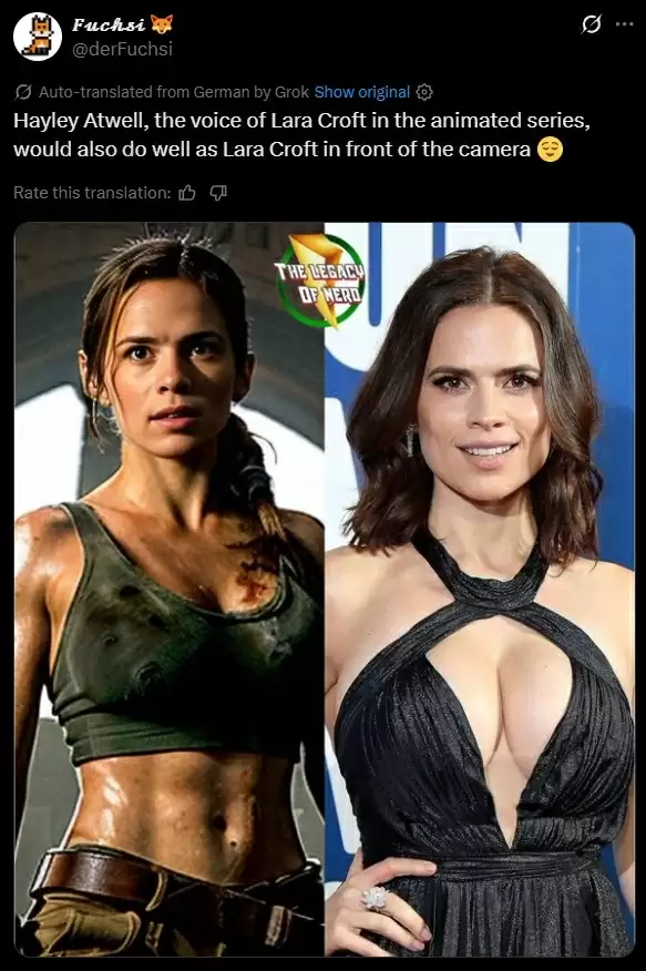 动画剧集《古墓丽影》不再续订