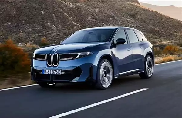 窄鼻孔+大墨镜 新世代宝马iX3官图泄露：有爱的吗