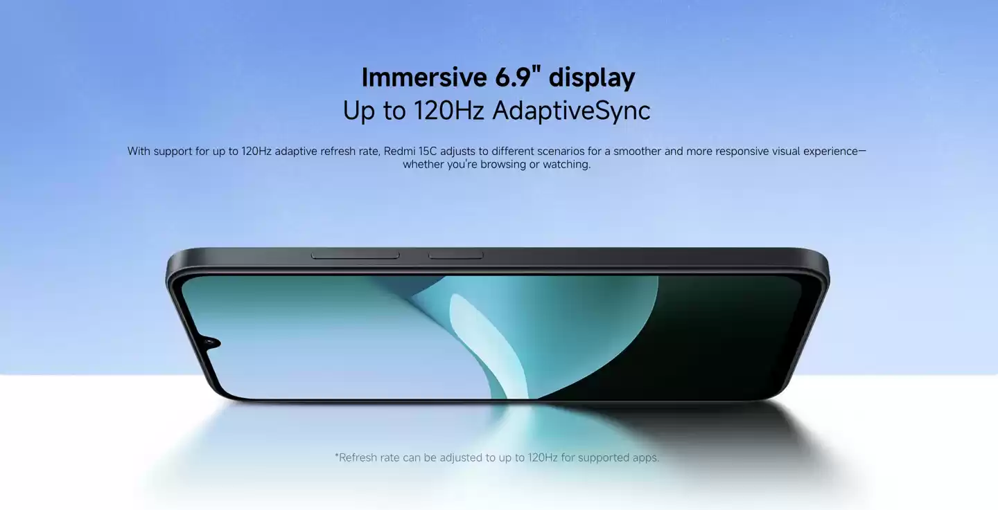 小米“最便宜手机继任者”REDMI 15C 手机海外发布：6000 毫安时电池、延续联发科 G81-Ultra