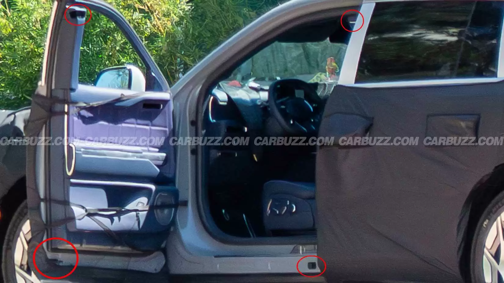 韩系豪华“大六座”:捷尼赛思 GV90 最新谍照曝光,有望用上对开门