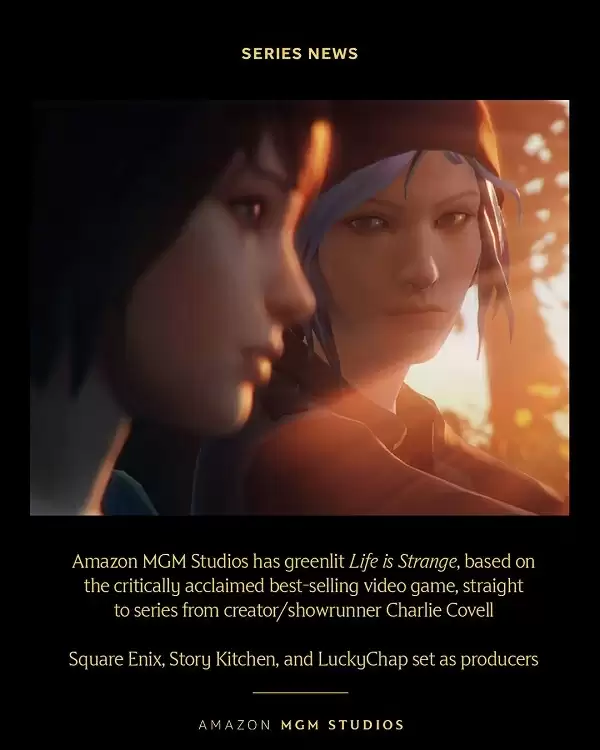 亚马逊投拍《奇异人生》