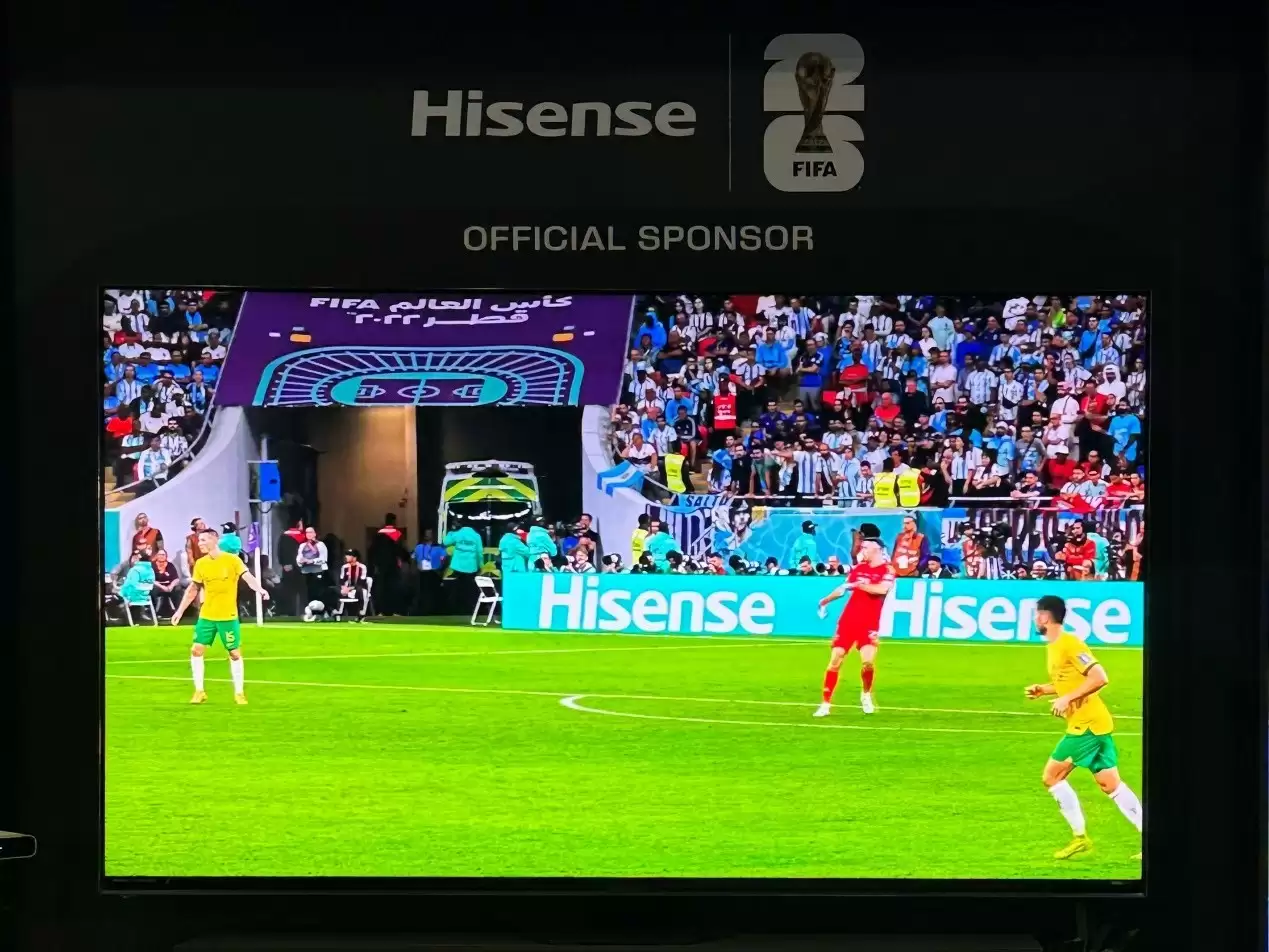 海信官宣赞助2026世界杯,全球推广RGB-Mini LED 新一代显示技术