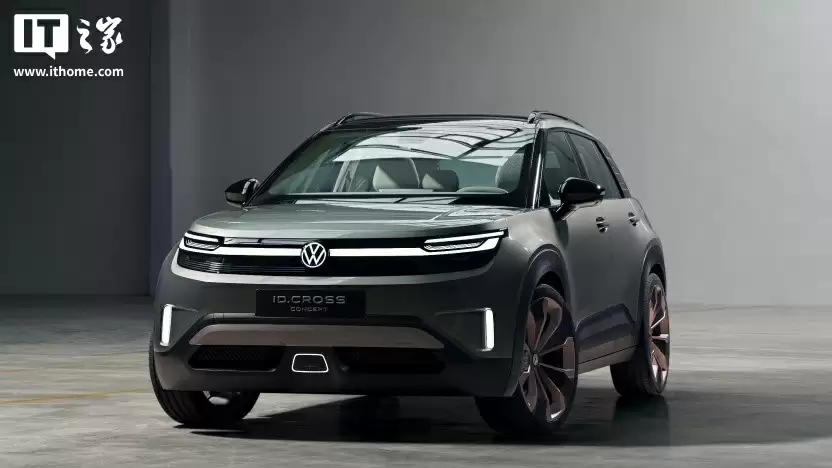 大众 ID. Cross 概念车亮相：定位入门电动 SUV，明年量产
