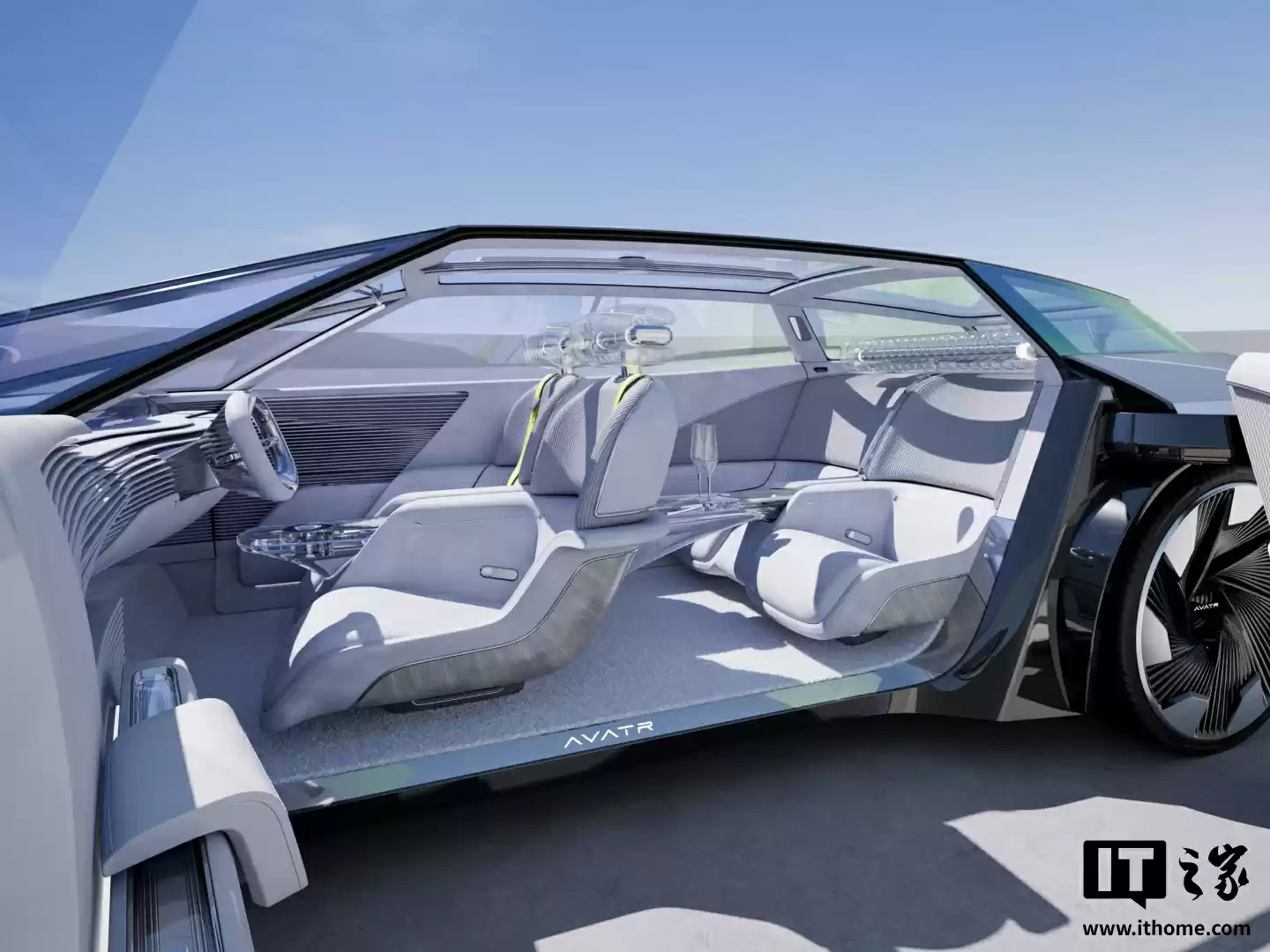 阿维塔全新概念车全球首秀,设计极具未来感