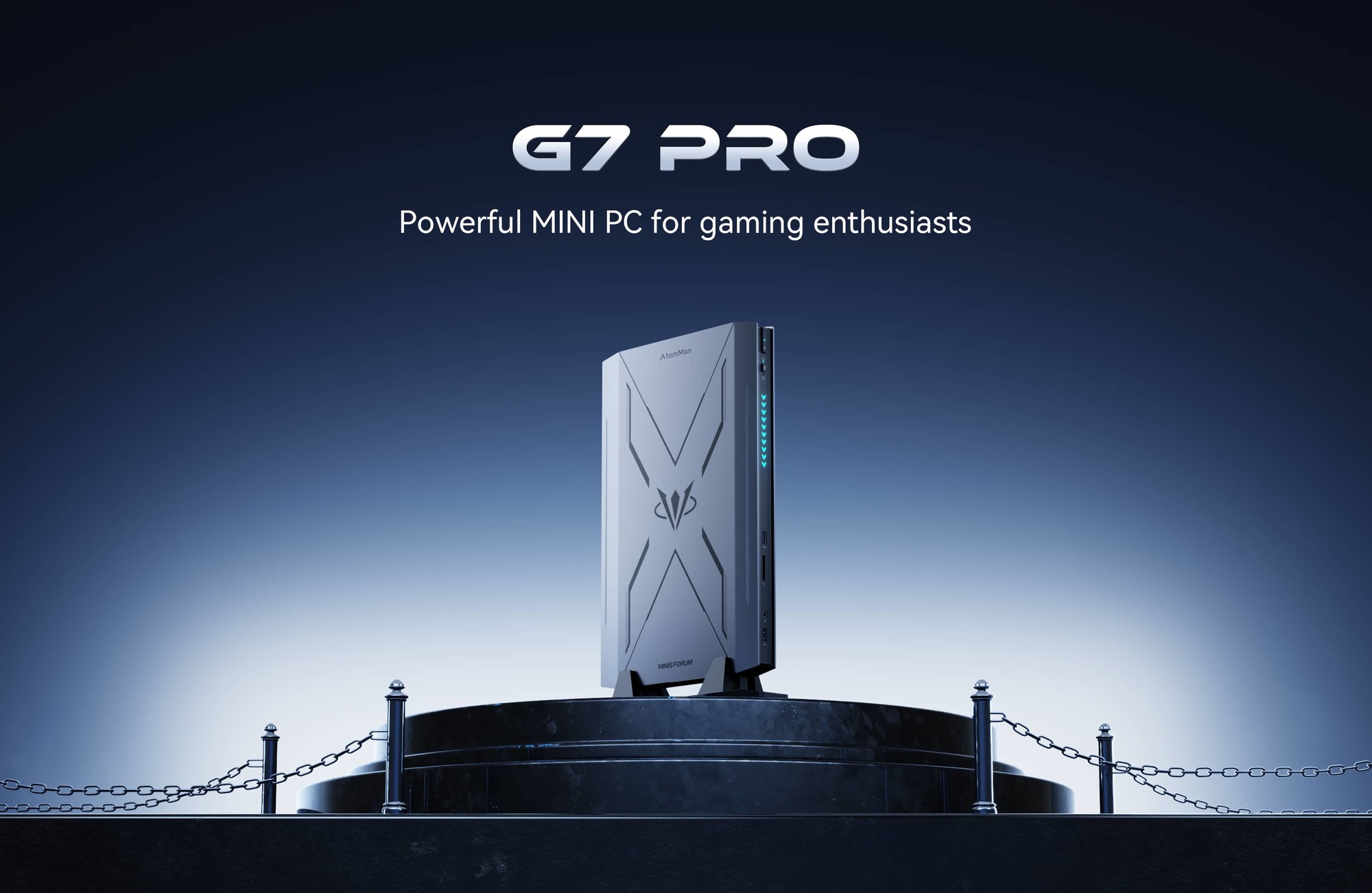 MINISFORUM铭凡原子侠G7 Pro游戏迷你主机升级亮相IFA 2025