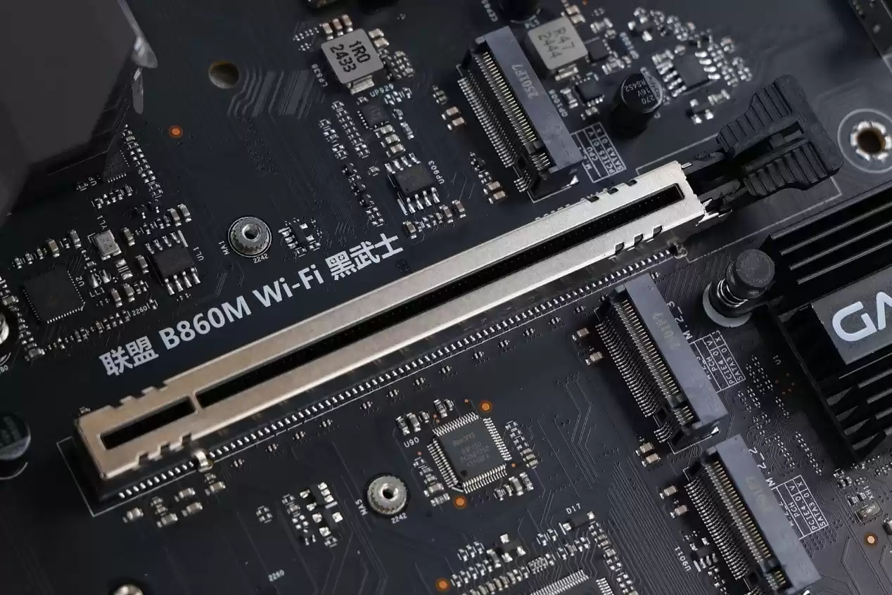 影驰联盟B860M WiFi黑武士主板开箱