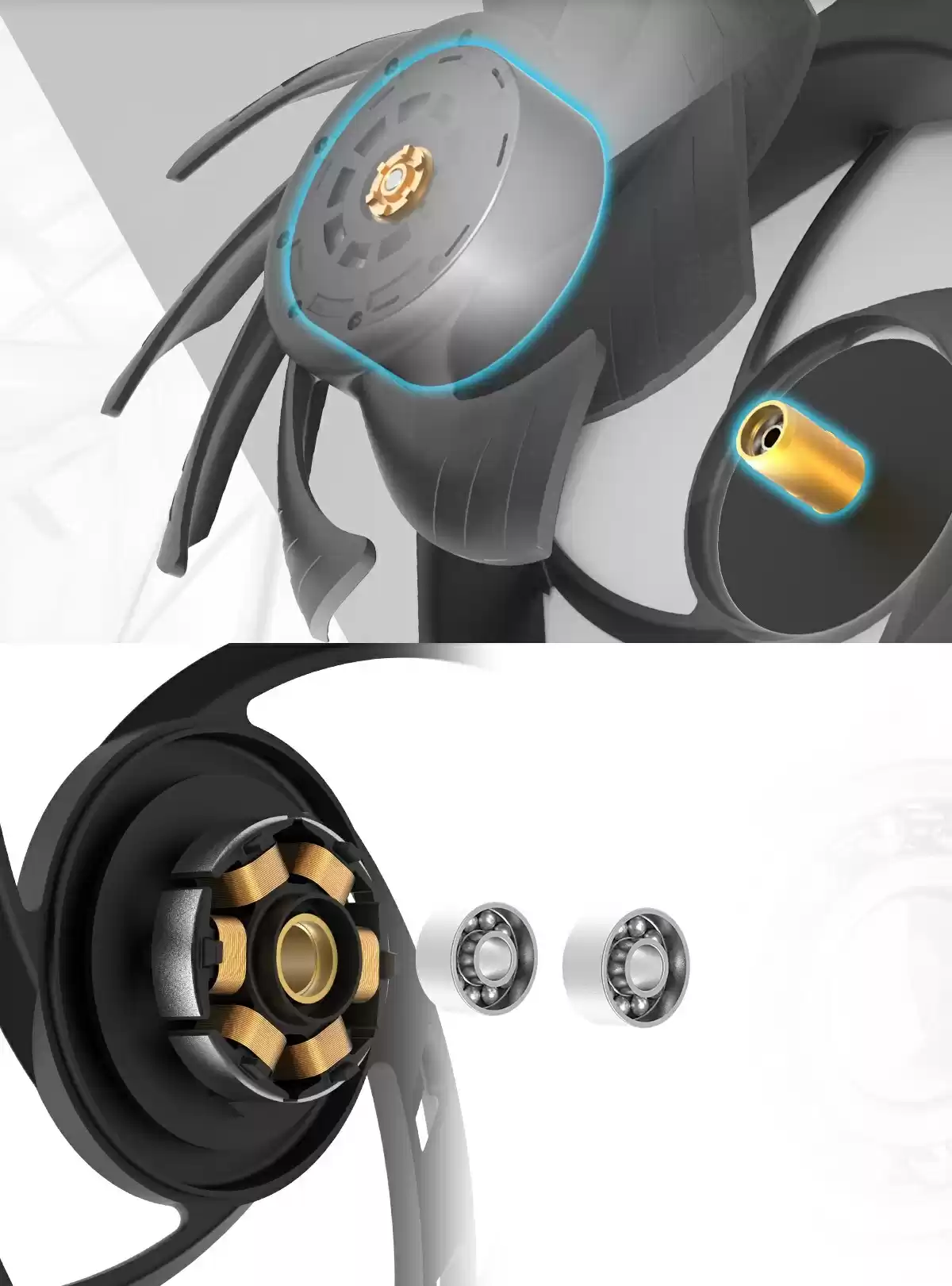 LCP 扇叶 + 双滚珠轴承,银昕推出工业级吹排风扇 FHL120