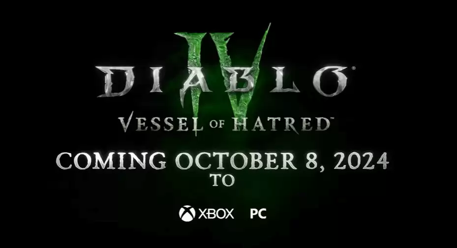 《暗黑4》DLC全新预告公开 10月8日正式上线