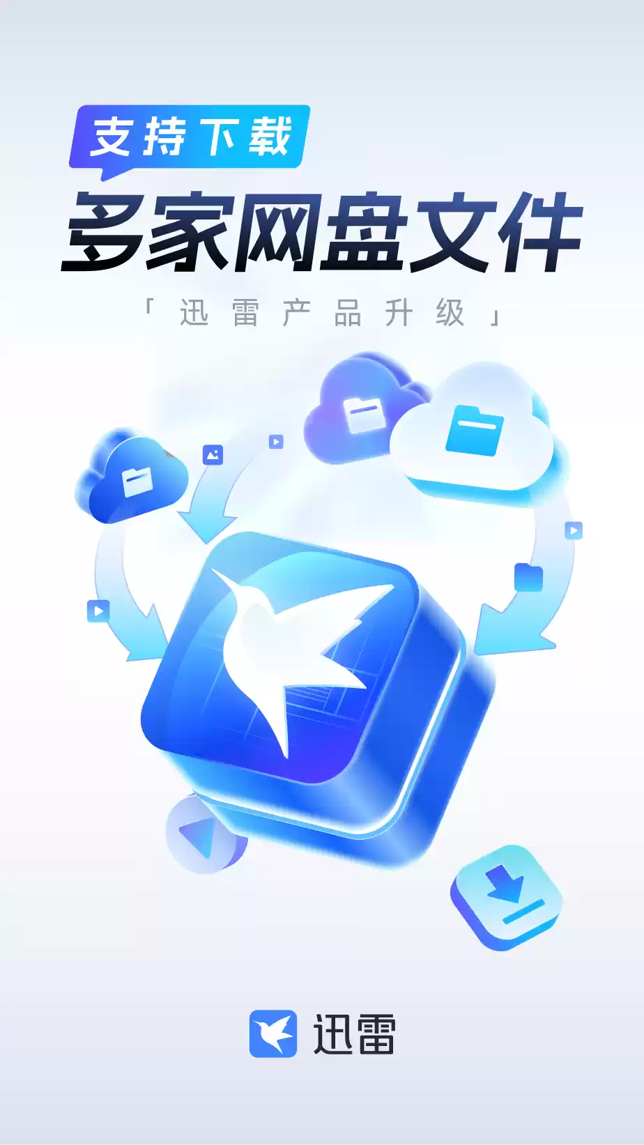 迅雷12.4.4版本上线:支持第三方网盘下载与云播放功能