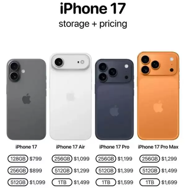 iPhone 17 Air惊艳消息曝光  iPhone 16低至百元创爱疯记录！