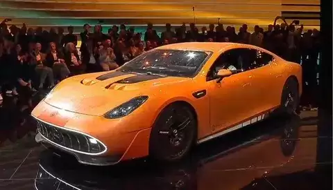 AMG GT XX震撼亮相：F1技术赋能，刷新电动超跑新标杆