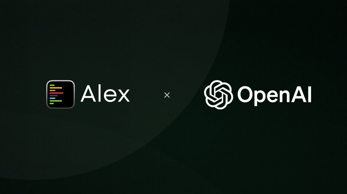 Alex Codes 加入 OpenAI Codex 团队，专注 macOS/iOS 编程辅助