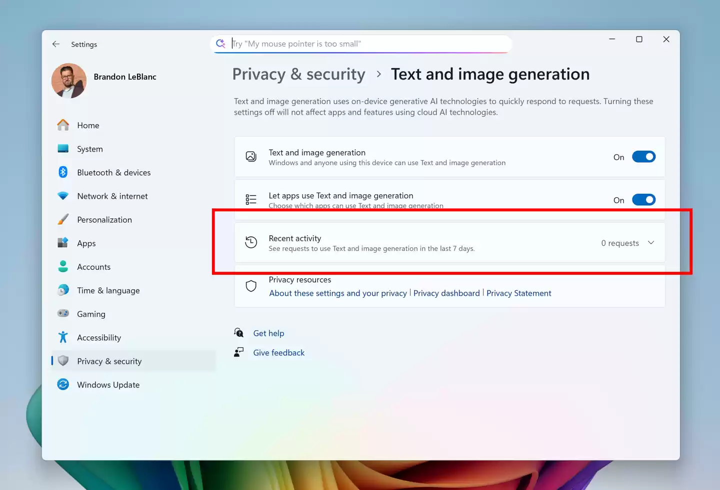 微软发布 Win11 Canary 27938 预览版：通知中心时钟恢复秒数显示，文件管理器支持 AI 修图