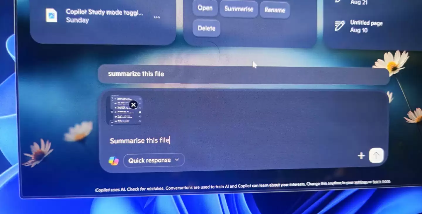 微软 Win11 版 Copilot 应用新增“主页”：新入口可分析文件、指导用户使用软件