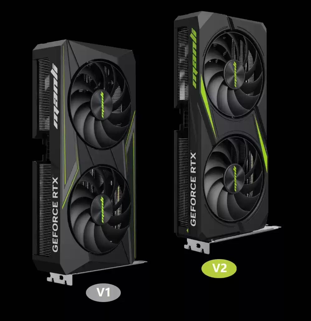万丽推出 V2 版星云 RTX 5060 Ti 显卡：厚度降至双槽，核心峰值温度更低