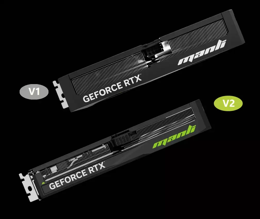 万丽推出 V2 版星云 RTX 5060 Ti 显卡：厚度降至双槽，核心峰值温度更低