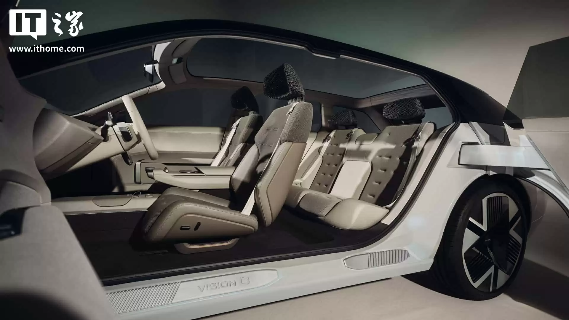 斯柯达 Vision O 概念车亮相:定位纯电旅行车,内置环绕屏、冰箱