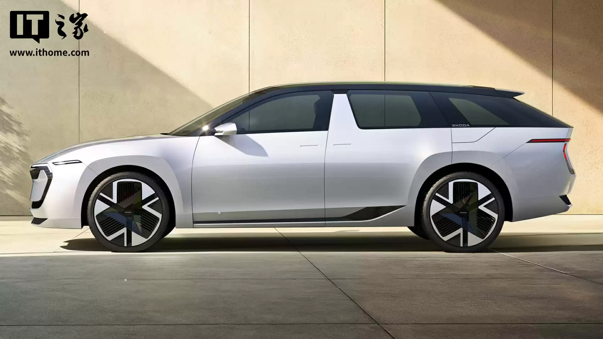 斯柯达 Vision O 概念车亮相:定位纯电旅行车,内置环绕屏、冰箱