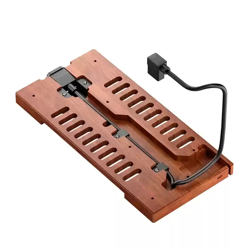 乔思伯推出 11L ITX 机箱 T9：实木底座 + 铝制面板 + 可调中框