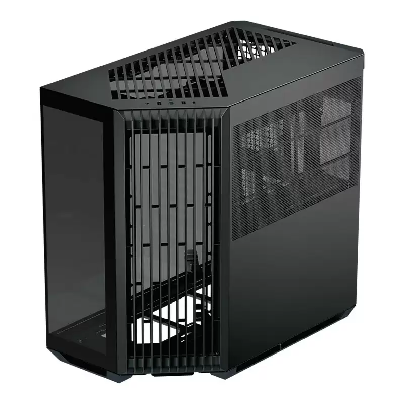先马 APNX 联名 V1 海景房 ATX 异形机箱上架，黑白双色均售 479 元