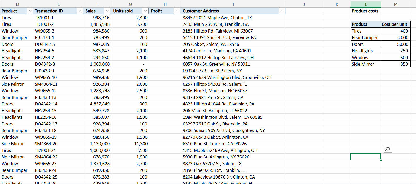 输入“=”号秒出公式：微软网页版 Excel 上线“公式自动完成”AI 功能