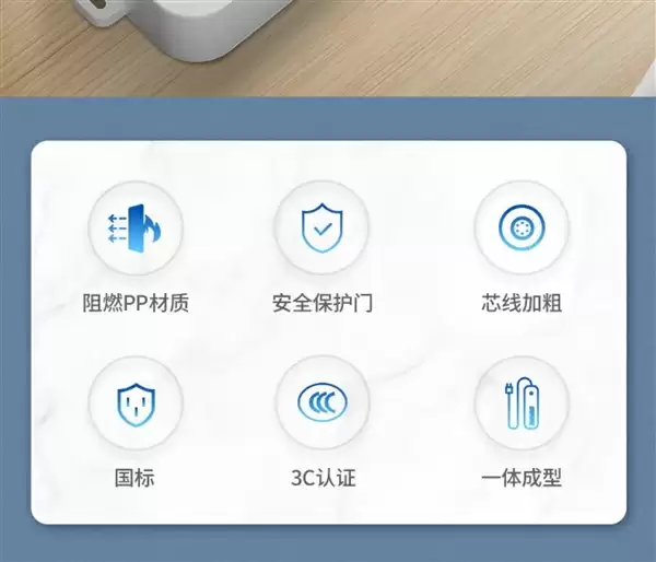 宿舍+出差好伴侣:得力1.8米迷你插排12.6元速囤